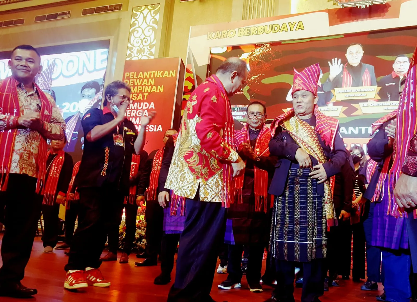 Ribuan Warga Dan Tokoh Karo Hadiri Pelantikan DPP Pemuda Merga Silima Di Medan