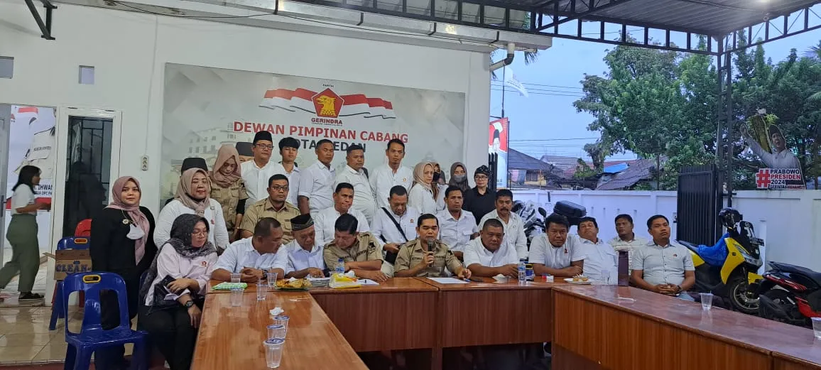 DPC Partai Gerindra Medan Buka Pendaftaran Bacaleg DPRD Medan Periode 2024-2029