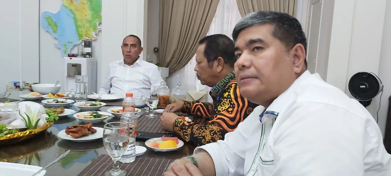 Jamu Makan Siang, Gubsu Ajak KAHMI Berkolaborasi Dalam Percepatan Pembangunan