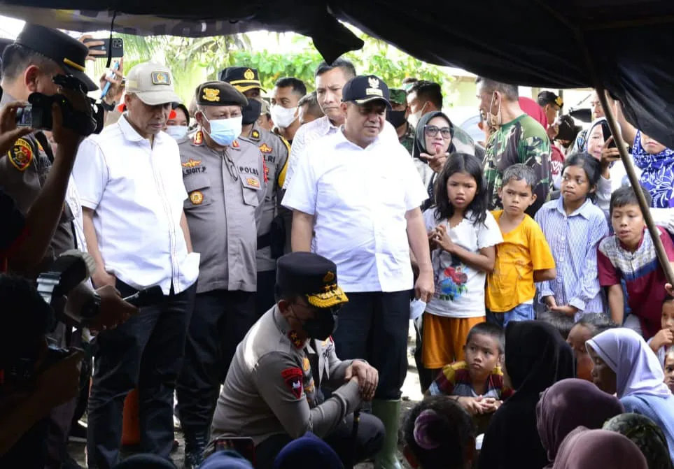 Kapoldasu Tinjau Penanganan Banjir Batubara