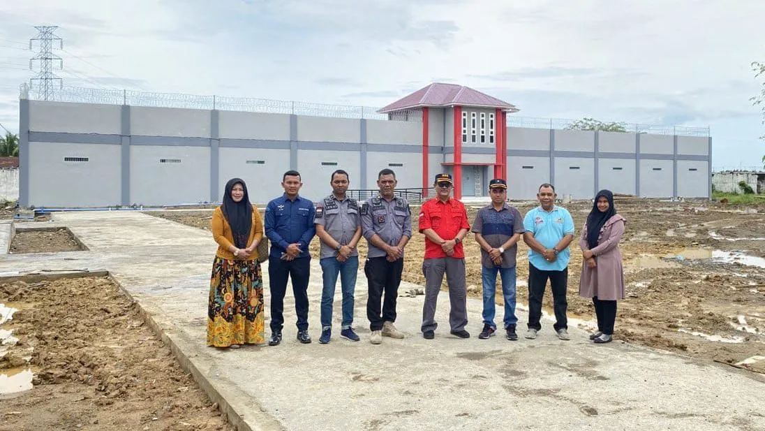 Proyek Lapas Kelas IIA Lhokseumawe Rampung Dibangun