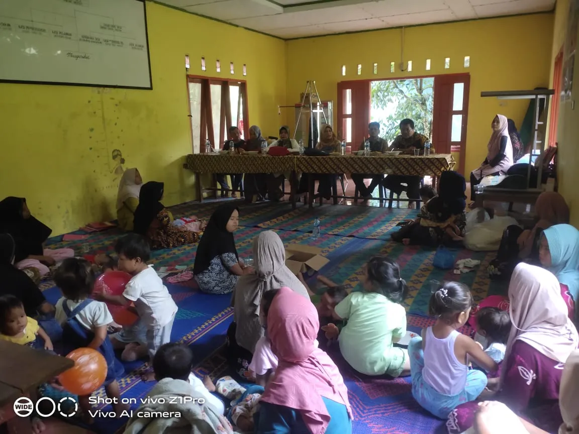 Tim Pencegahan Stunting Palas Kunjungi Desa Fokus Tahun 2022