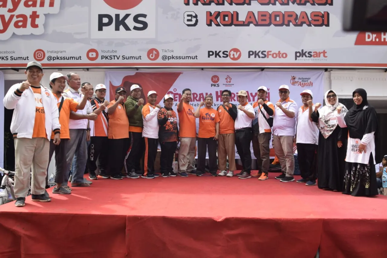 BPKK DPW PKS Sumut Gelar Semarak Hari Ayah