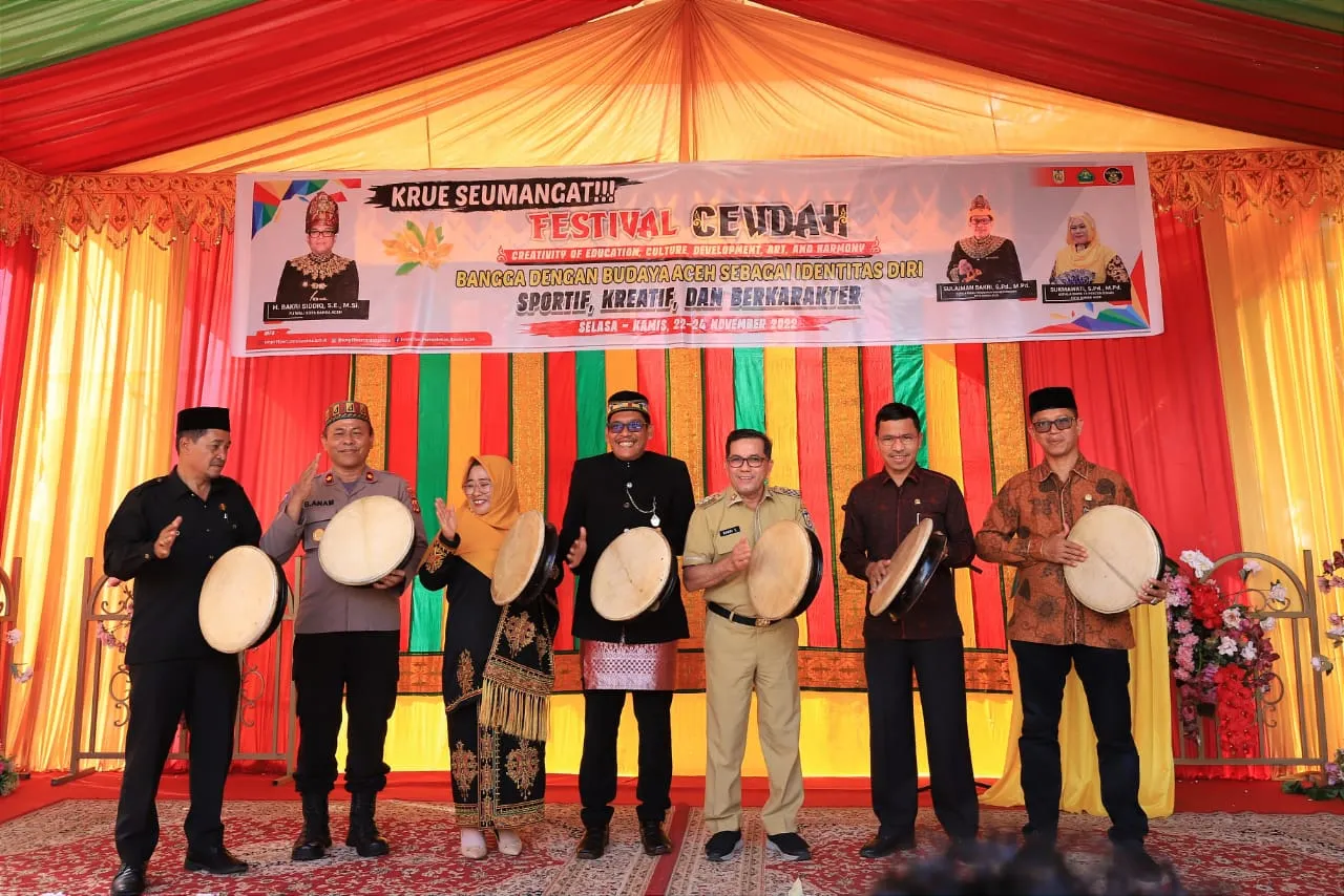 Pj Wali Kota Banda Aceh Buka Festival Ceudah 2022