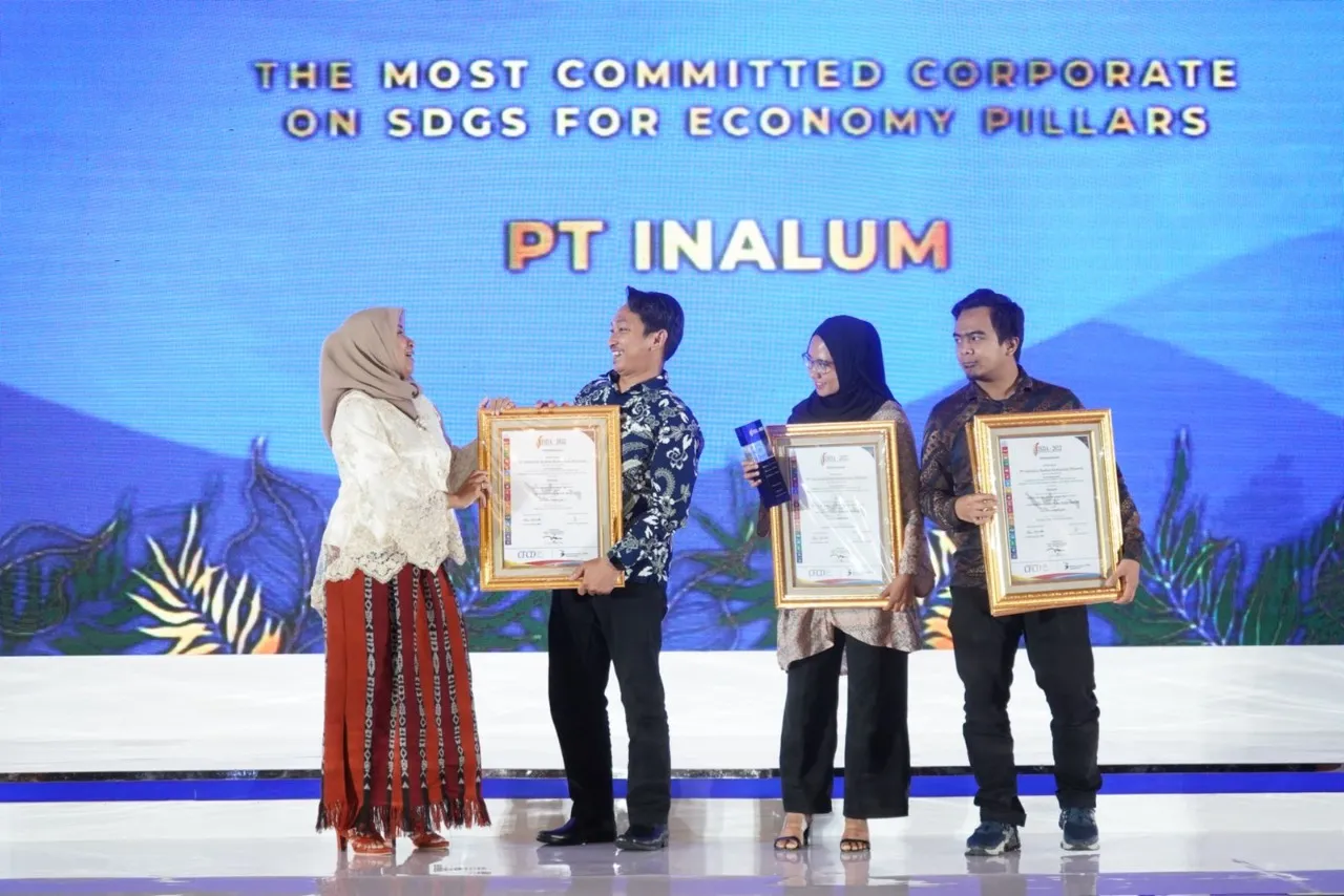 Berkomitmen Memberikan Kontribusi, Inalum Raih 5 Kategori Penghargaan CSR Di Ajang Indonesia Sustainable Development Awards (ISDA) 2022