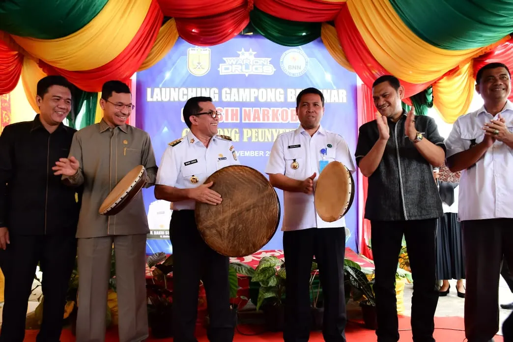 Pj Wali Kota Luncurkan Gampong Bersih Narkoba