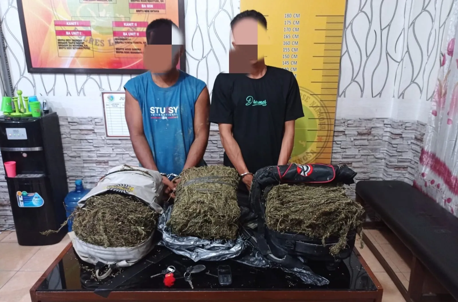 Hendak Transaksi Ganja, Dua Petani Aceh Tamiang Dibekuk