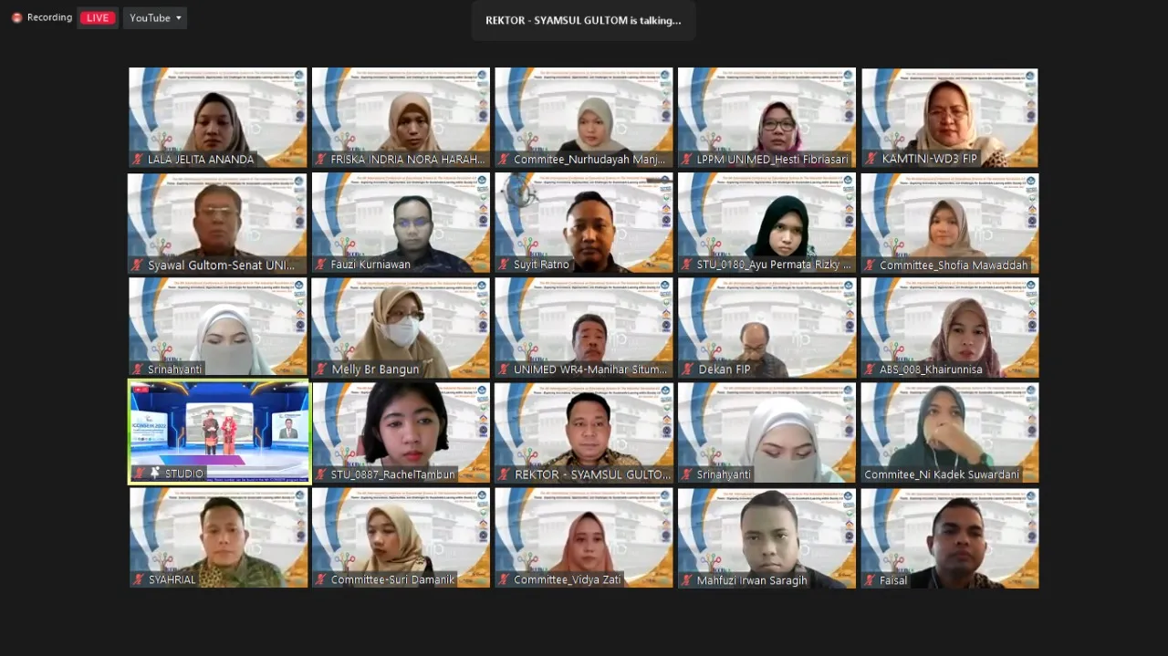 The 4th ICONSEIR FIP Unimed Dorong Lahirnya Inovasi Pendidikan