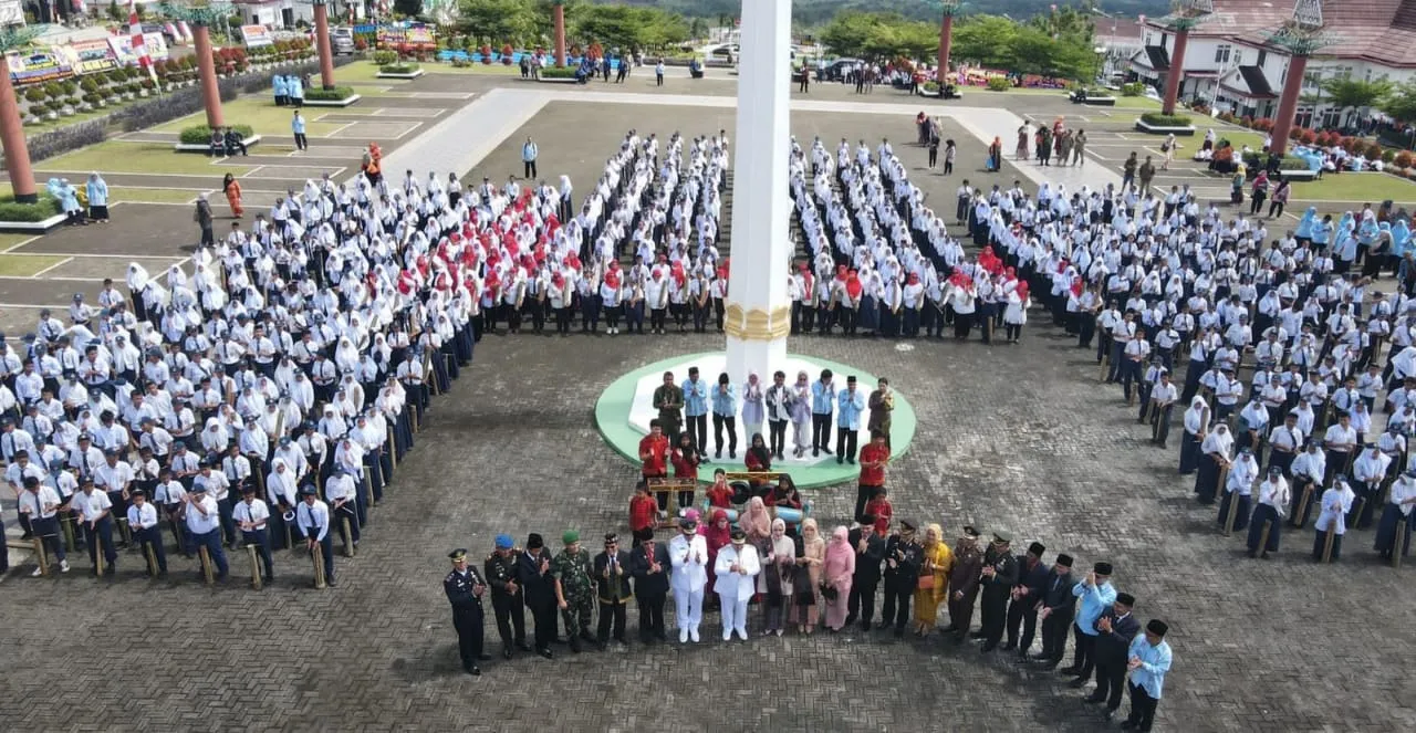 Upacara Hari Jadi ke-72 Tapsel, Pulih Lebih Cepat Membangun Bersama Rakyat
