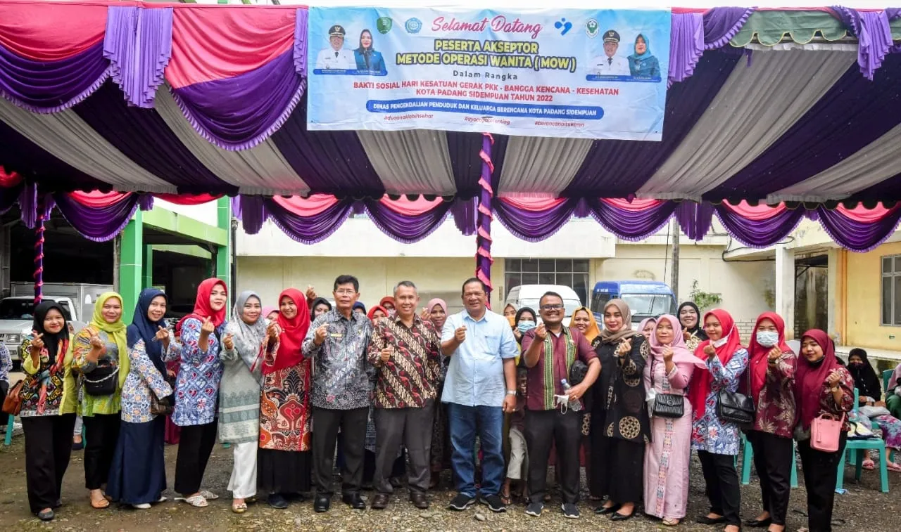 Wali Kota Sidempuan Tinjau Pelayan KB Kontap Gratis