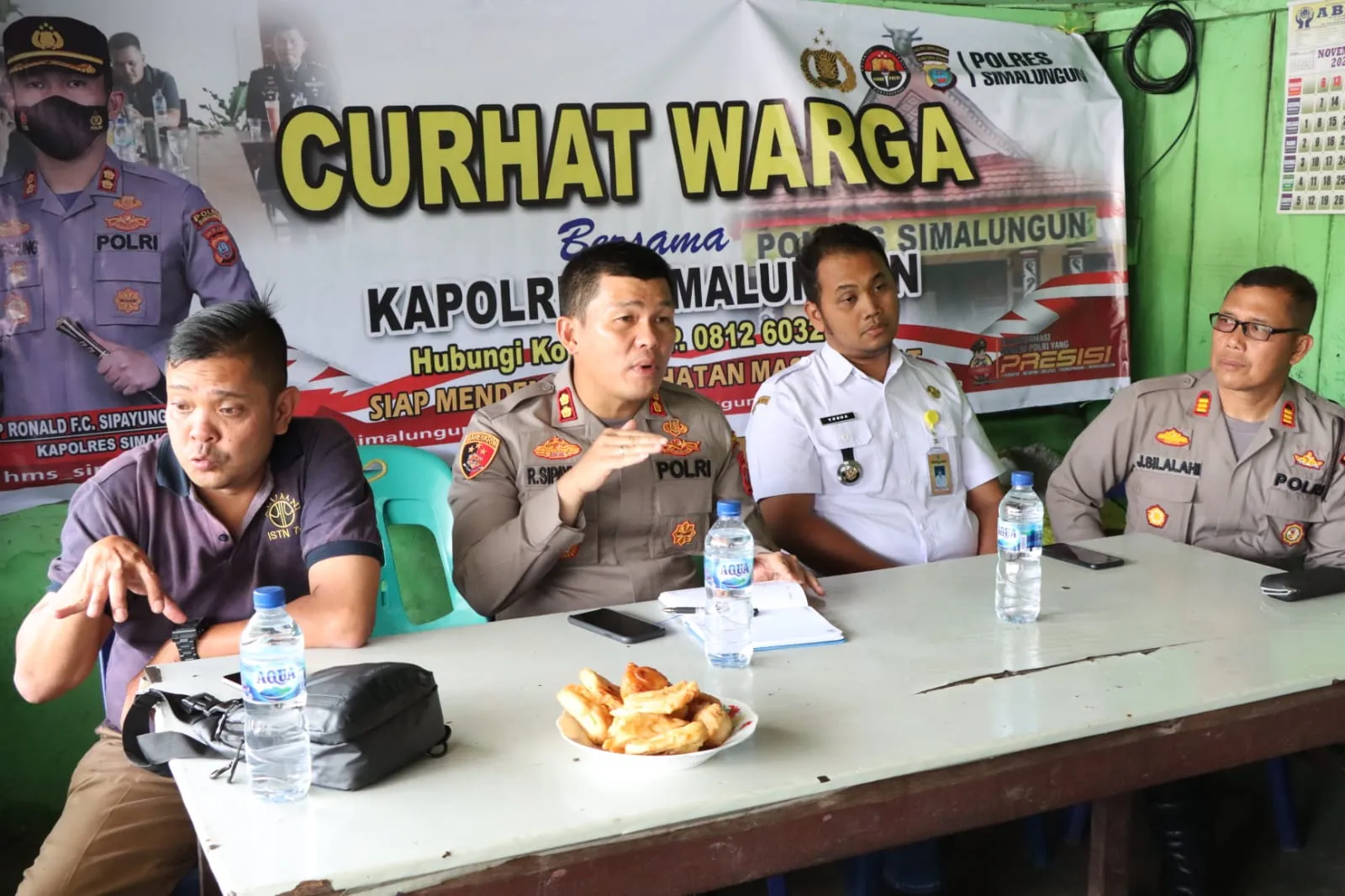 Jelang Nataru, Kapolres Simalungun Ajak Warga Parapat Bersama Jaga Kamtibmas