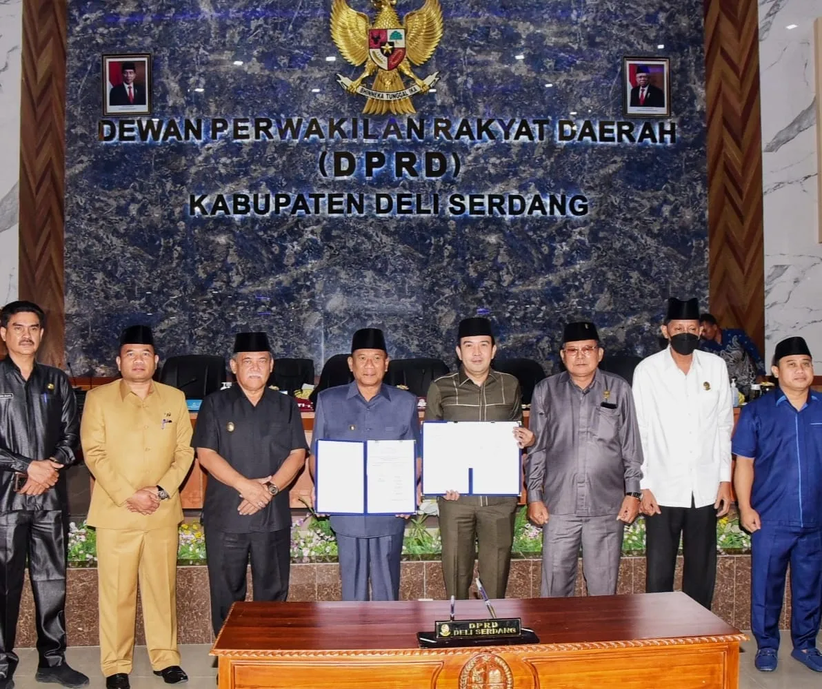Rp4,3 Triliun APBD Deliserdang TA 2023 Disahkan