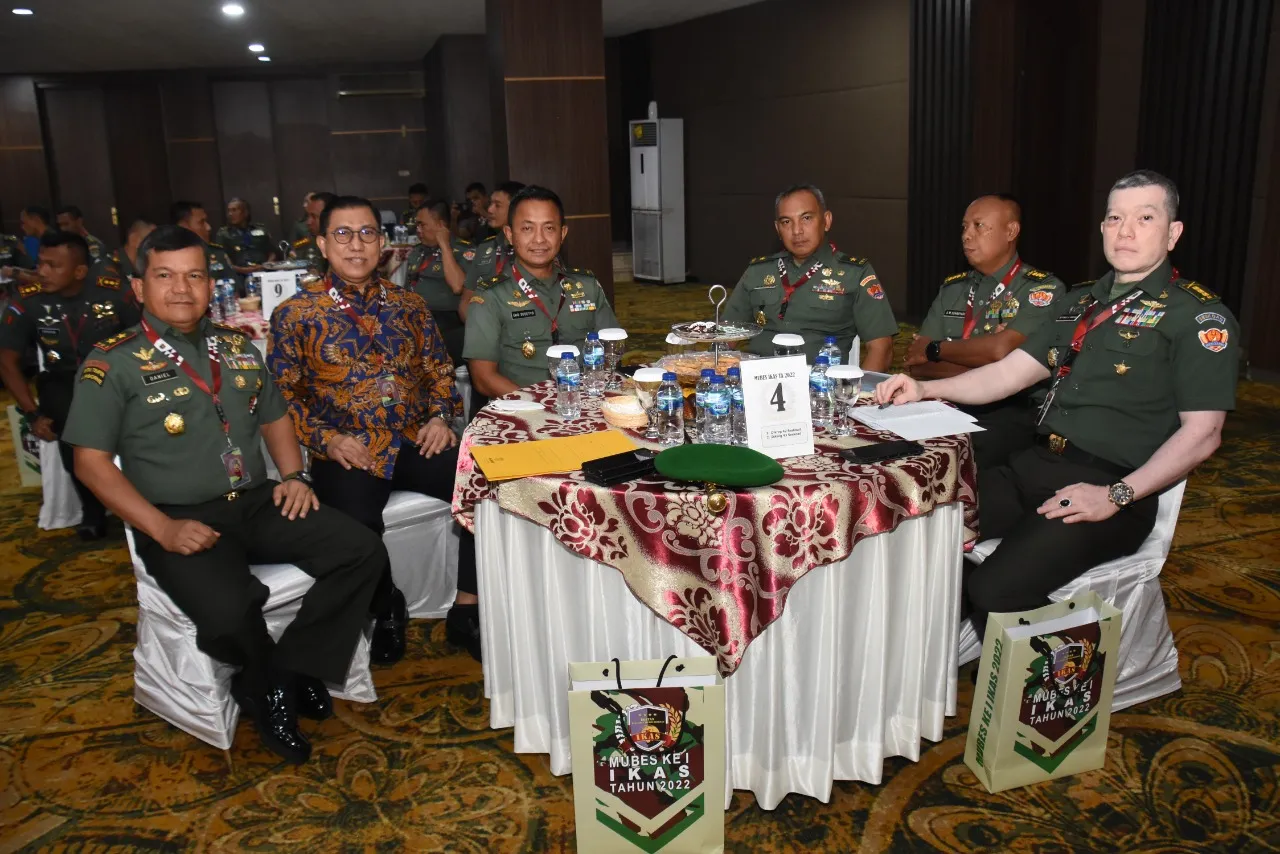 Pangdam I/BB Hadiri Mubes IKAS Dan Pelantikan Pengurus Ikatan Keluarga Alumni Seskoad 2022- 2025