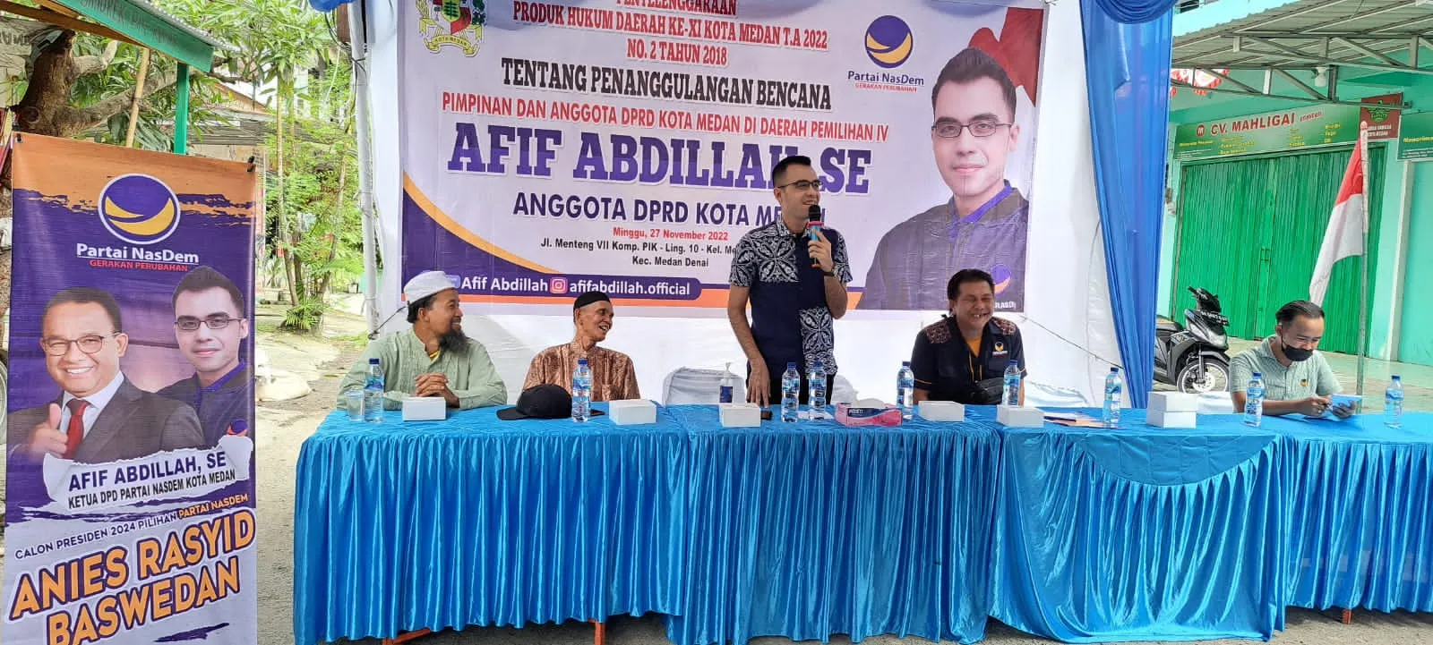 Afif Abdillah Ajak Masyarakat Ubah Perilaku Hindari Bencana Alam