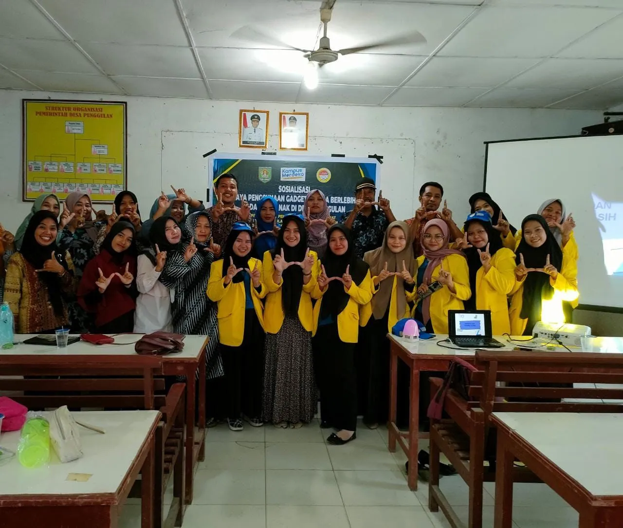 FKIP UNA Sosialisasi Pembatasan Penggunaan Gadget