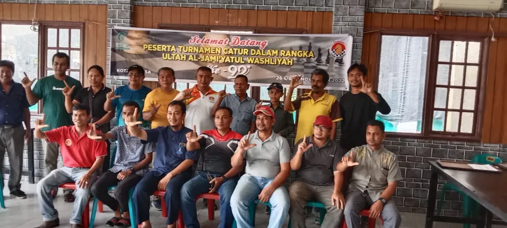 Sabarudin Harahap Juara Catur Cepat Milad Al Jamiyatul Washliyah
