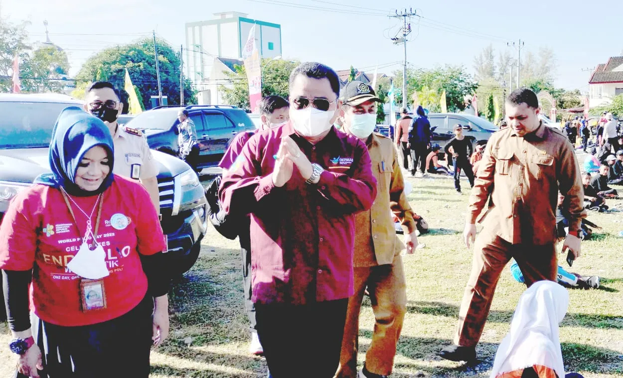Dirjen P2P Kemenkes Apresiasi Pj Bupati Pidie Tangani Polio