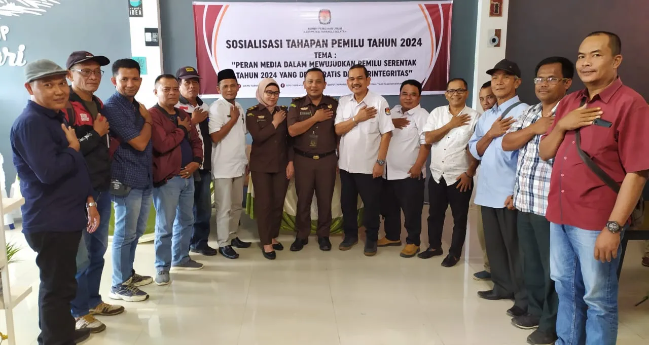 Pers Miliki Peran Penting Wujudkan Pemilu Demokratis Dan Berintegritas Di Tapsel
