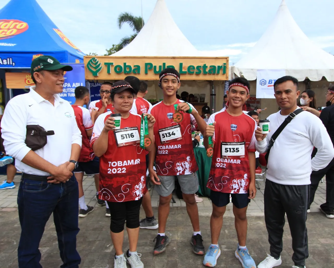 TPL Dukung Event Kaldera Toba Marathon Festival 2022