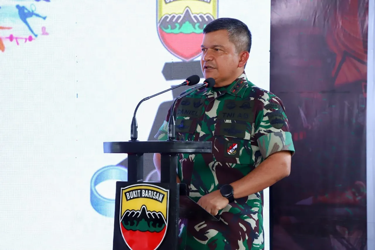 Rencanakan Pembinaan Atlet PON XXI, Pangdam Sosialisasikan Komidam I/BB ke Mitra Strategis