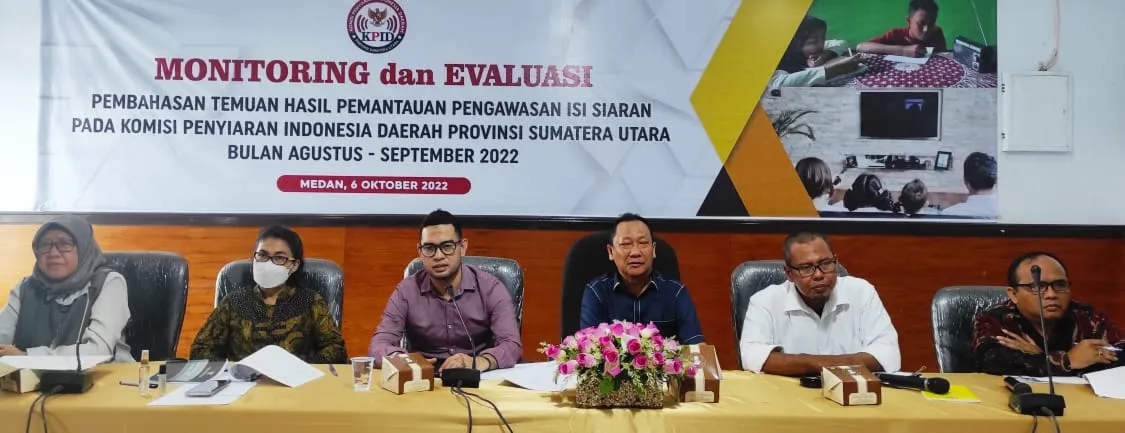 KPID Sumut Beri Teguran Pada 3 Lembaga Penyiaran