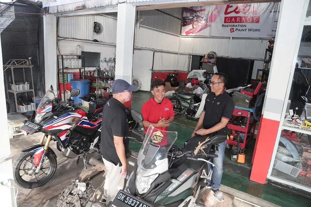 Begini Diversifikasi Bisnis Esta Garage, Bengkel Alumni SMK Binaan Yayasan AHM