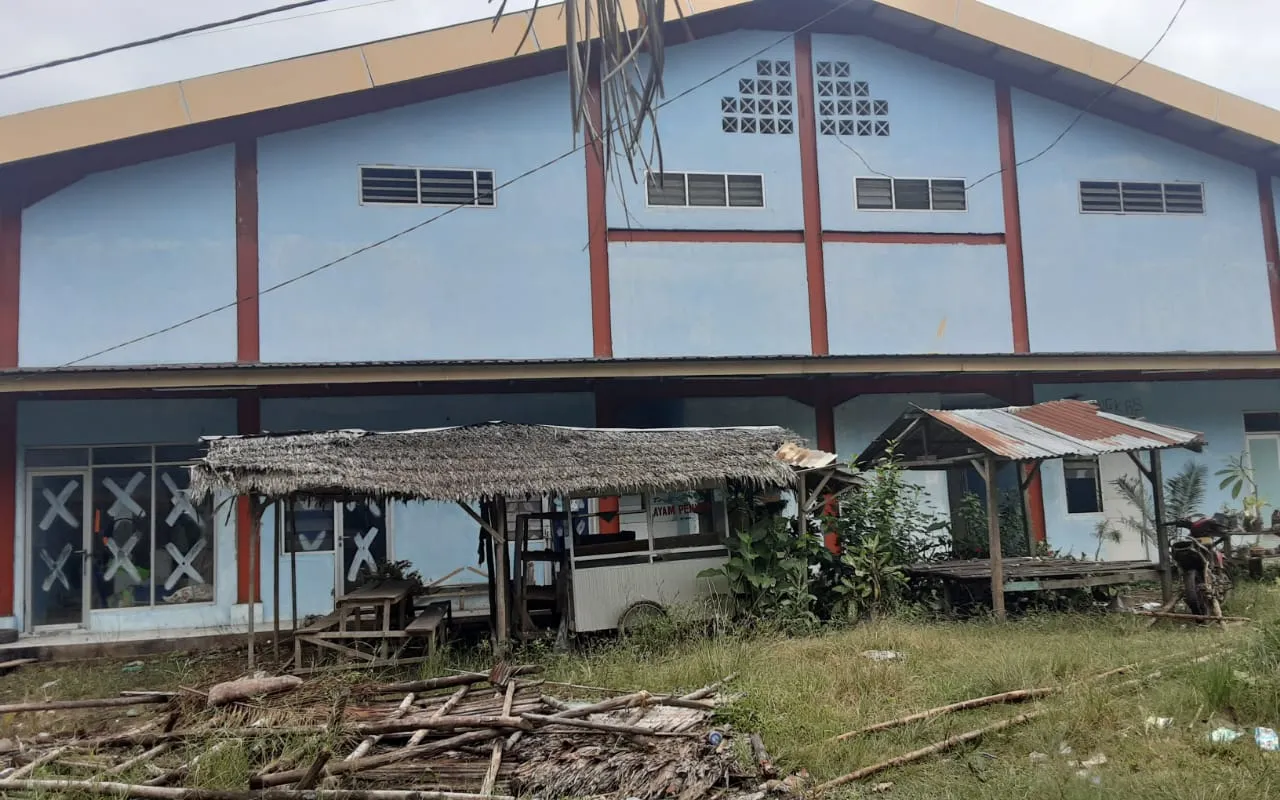 Pasar Rakyat Berbiaya Rp5,7 M Jadi Tempat Jin Buang Anak
