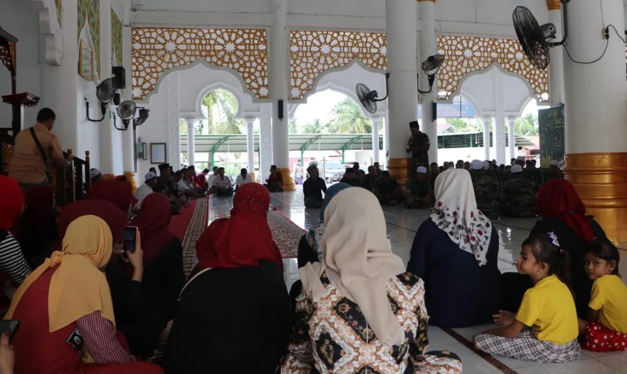 Dandim 0104/Atim Buka Lomba Baca Asmaul Husna Dalail Khairat