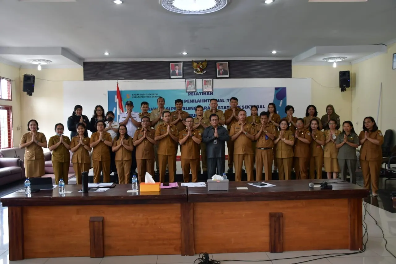 Pemkab Toba Dan BPS Evaluasi Penyelenggaraan Statistik Sektoral