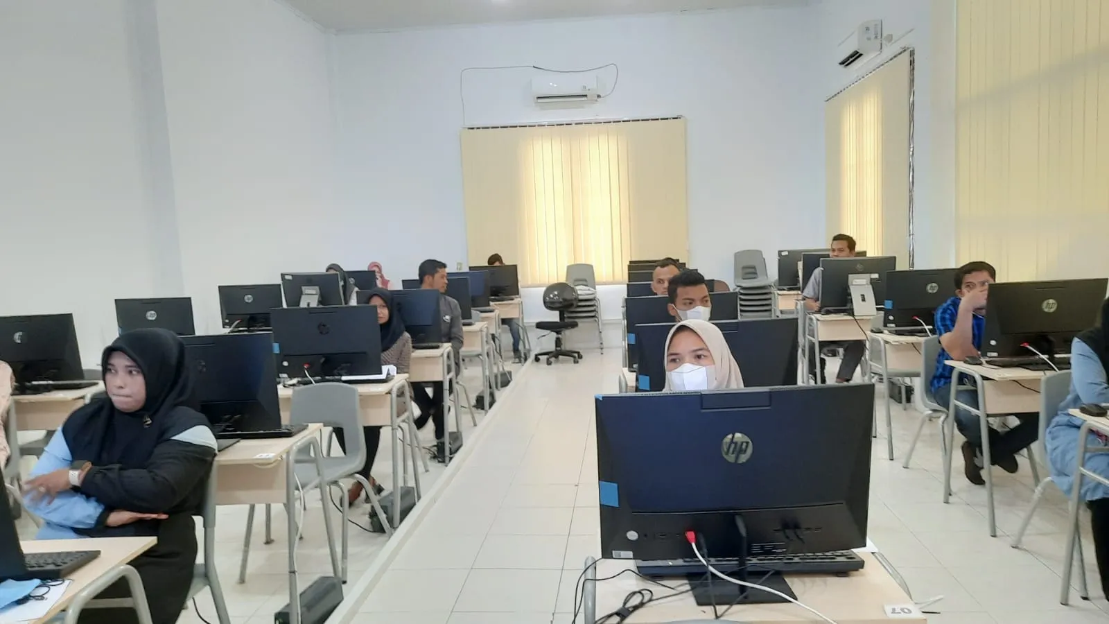 381 Calon PPK KIP Langsa Ikuti Ujian CAT