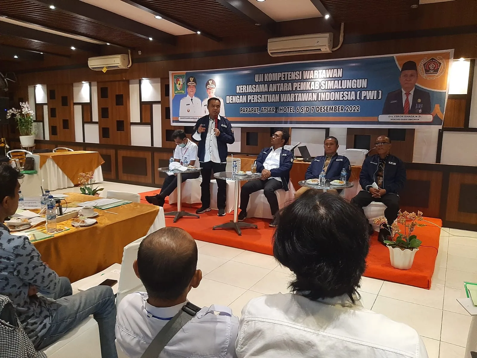 Pemkab Simalungun Dan PWI Kerjasama Gelar UKW Di Parapat