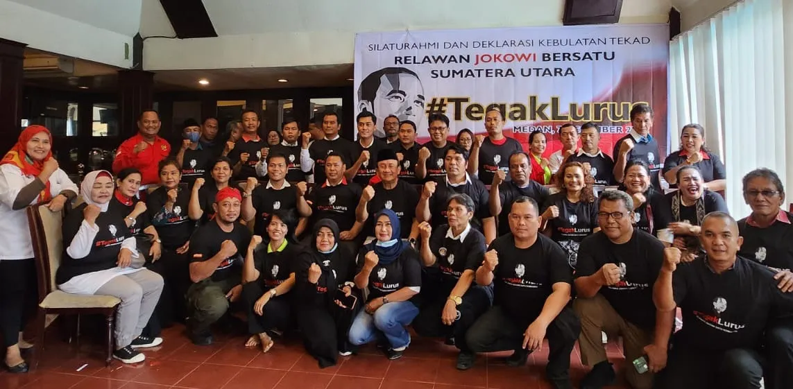 32 Relawan Jokowi Sumut Nyatakan Ikut Komando