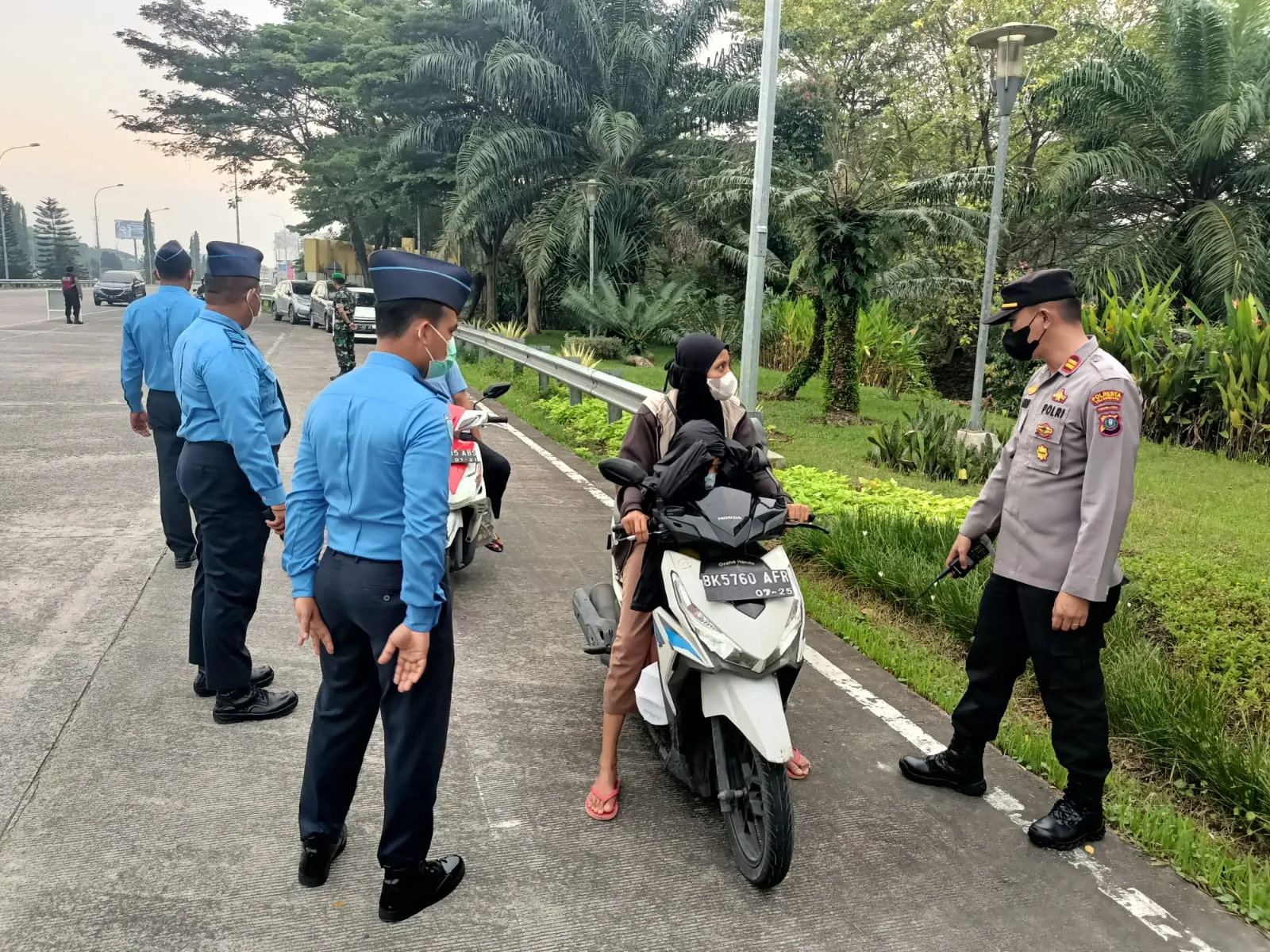 Terkait Bom Bandung, Polsek Bandara Kualanamu Perketat Pengamanan