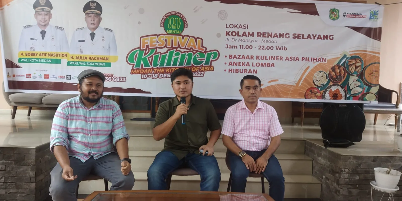 102 Pelaku UMKM Gelar Festival Kuliner Di Depan Kolam Renang Selayang Medan
