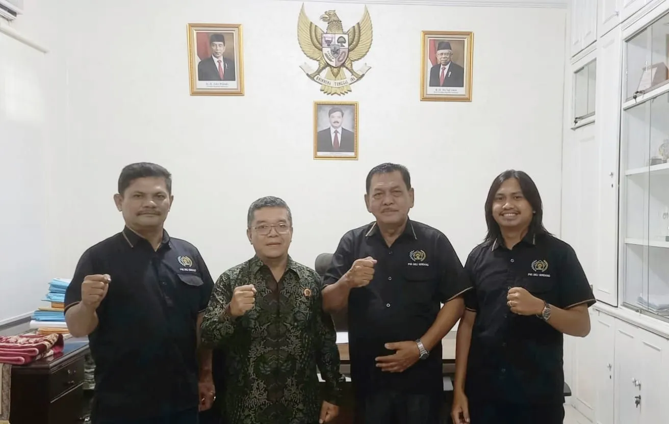 ATR/BPN Dan PWI Deliserdang Kerjasama Sosialisasi Pembuatan Sertifikat Tanah Wakaf Secara Gratis