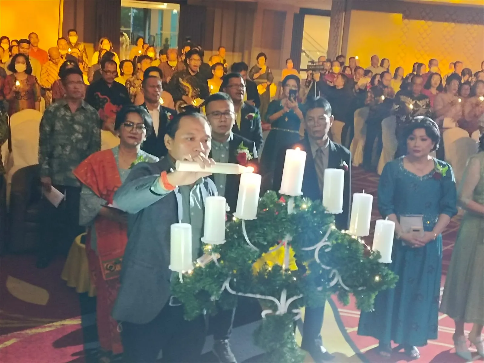 Keluarga Besar PLN UIP Sumbagut Rayakan Natal