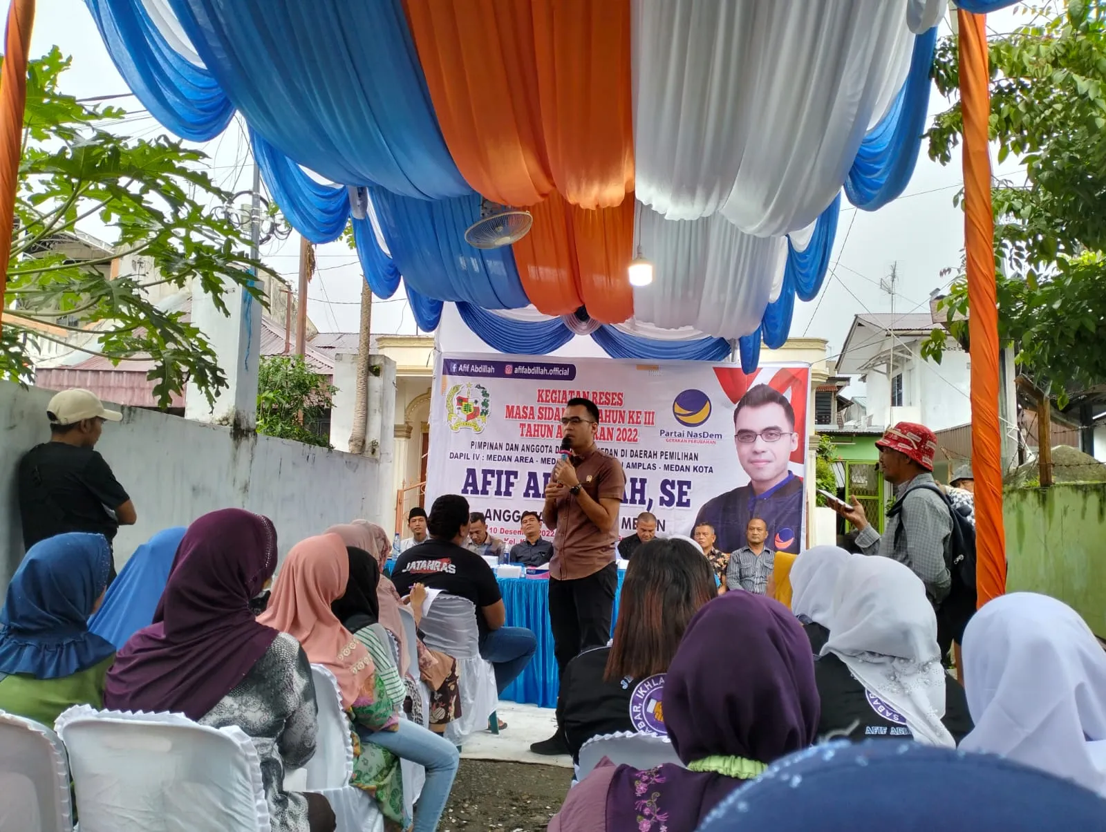 Dalam Reses Afif Abdillah, Pemko Medan Diminta Tertibkan Pembuangan Sampah Sembarangan