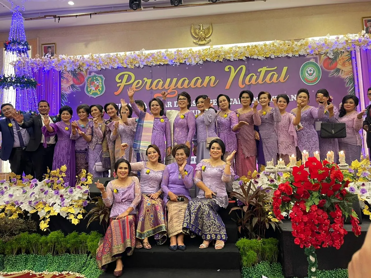 Perayaan Natal Keluarga Besar Dinkes Kota Medan Berlangsung Khidmat dan Sukacita