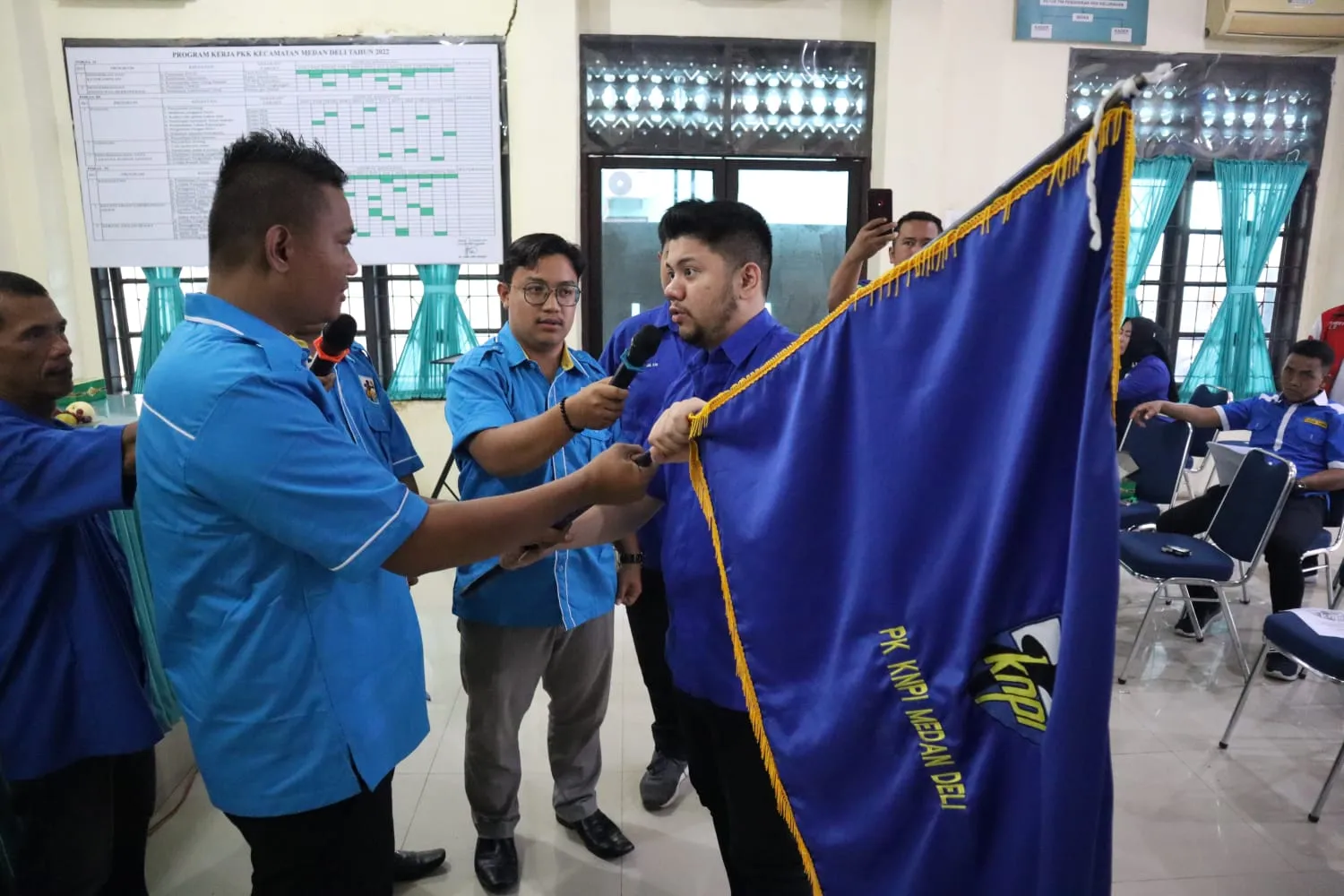 Terpilih Secara Aklamasi Sadam Husin Pimpin PK KNPI Medan Deli 2022-2025