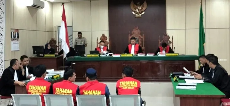 Sidang Lanjutan Kasus Penembakan Di Indrapuri