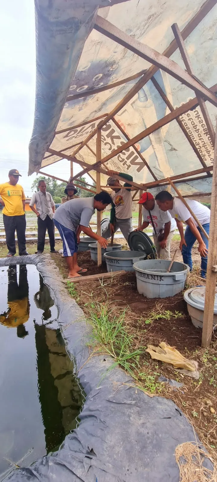 Pabrik AQUA Langkat Giatkan Pertanian Ramah Lingkungan Di Kwala Mencirim, Kabupaten Langkat