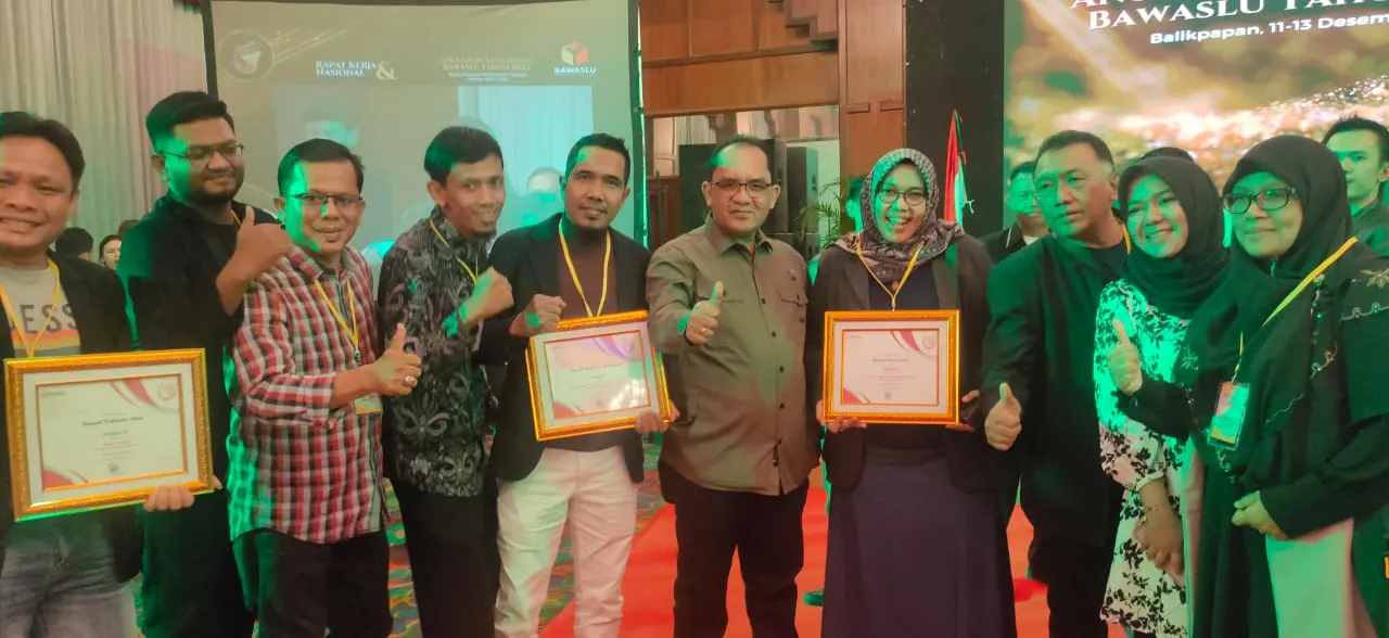 Panwaslih Langsa Nominator Anugerah Kehumasan Bawaslu RI