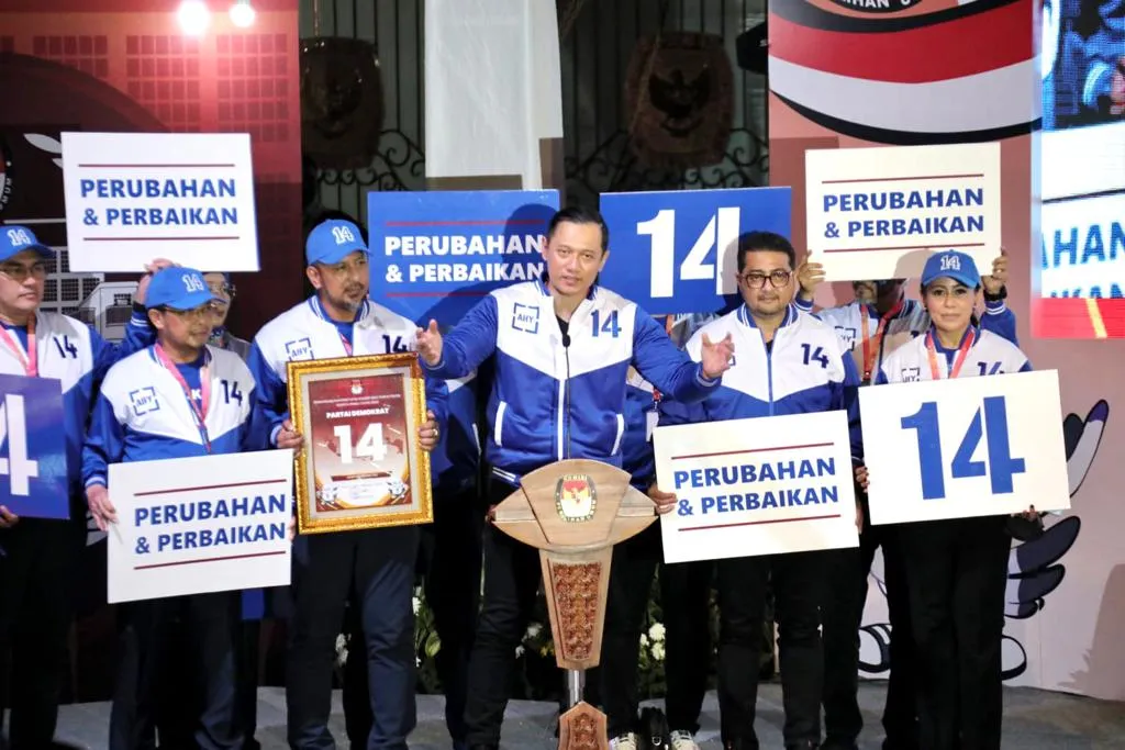 Demokrat Nomor 14, AHY: Kami ‘S14P’ Perjuangkan Perubahan & Perbaikan