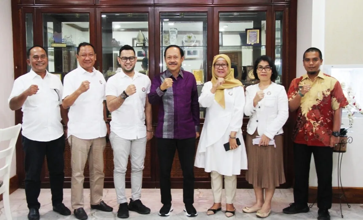 Sekda Provsu Sambut Audiensi Komisioner KPID Sumut, Beri Atensi Besar Literasi Siaran Sehat