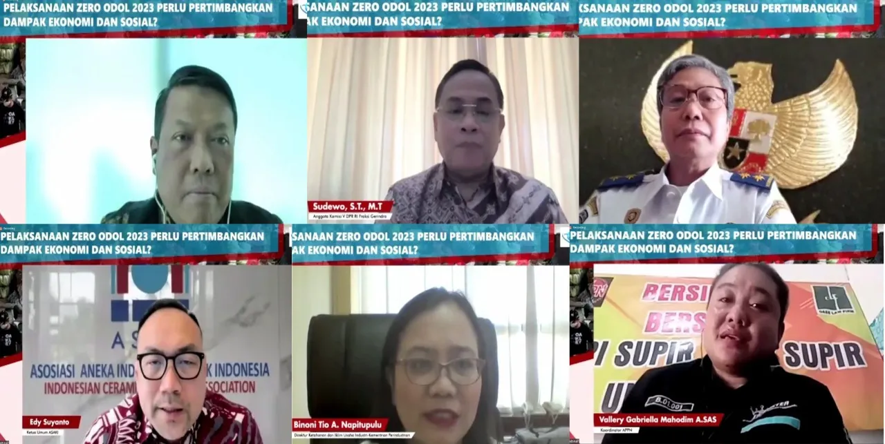 DPR, Kemenperin, Pelaku Industri Dan Pengemudi Truk Minta Pelaksanaan Zero ODOL 2023 Diundur