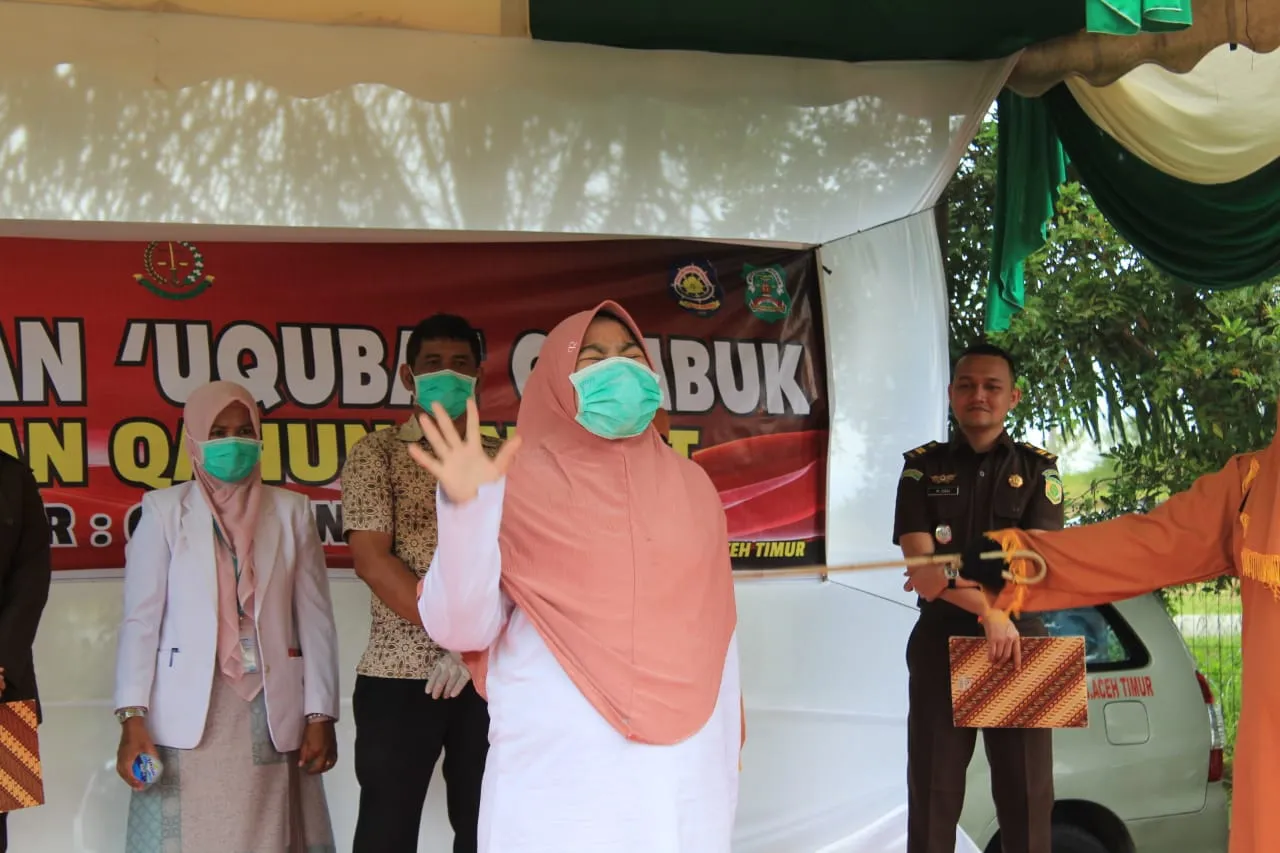 4 Pezina Di Aceh Timur Dicambuk 400 Kali
