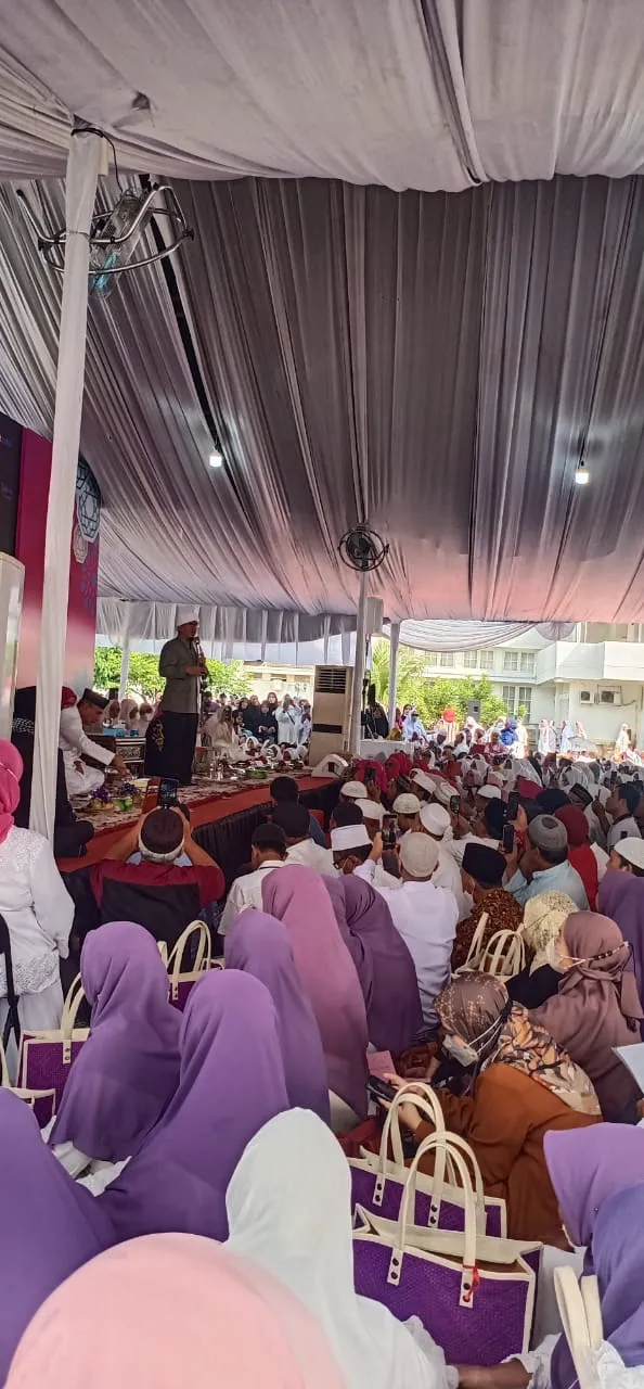 Ribuan Jamaah Hadiri Tabligh Akbar IPEMI Sumut Hadirkan Al Ustad KH Abdullah Gymnastiar