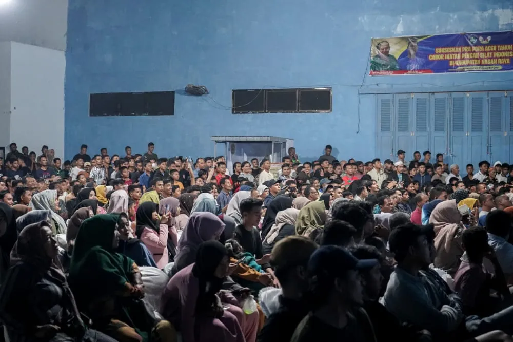 Disbudparpora Nagan Raya Gelar Nobar Final Piala Dunia