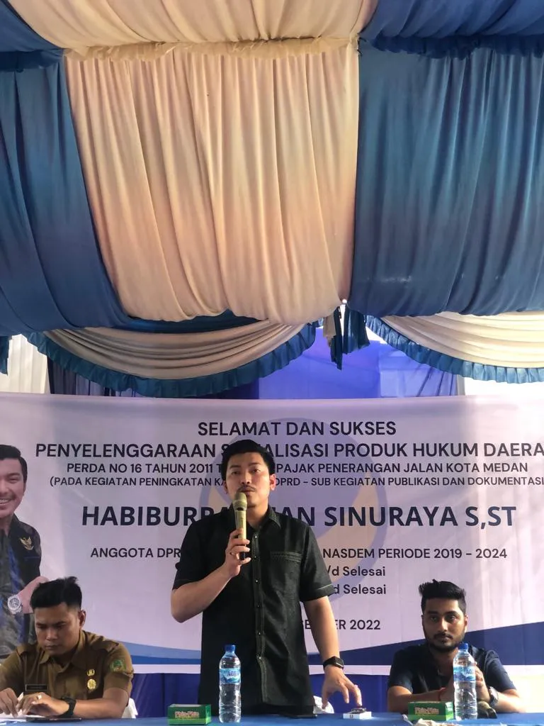 Habiburrahman Sinuraya: PPJ Warga Untuk Menerangi Kota Medan