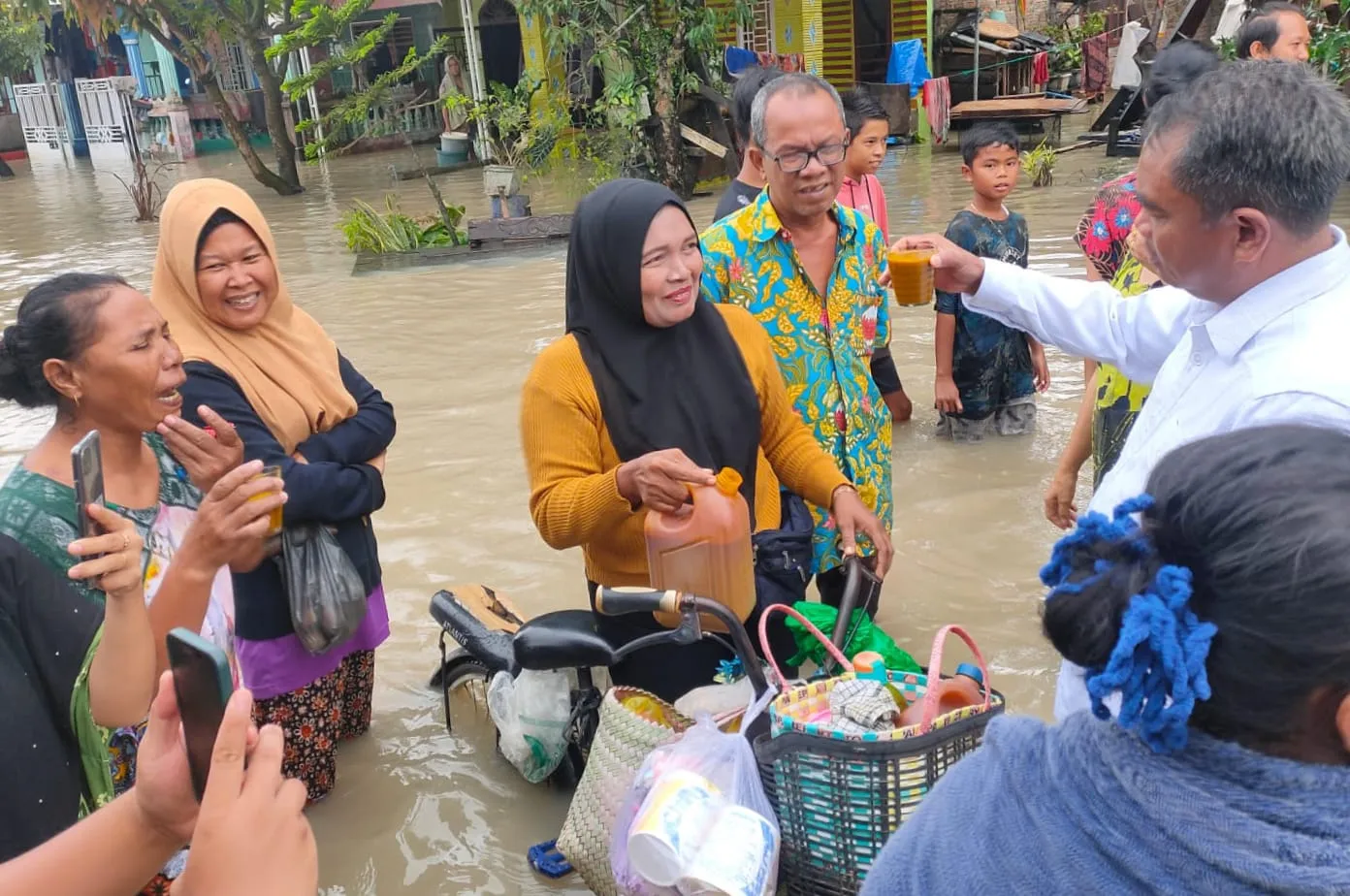MUI Sergai Puji Kepedulian Bupati Terhadap Korban Banjir